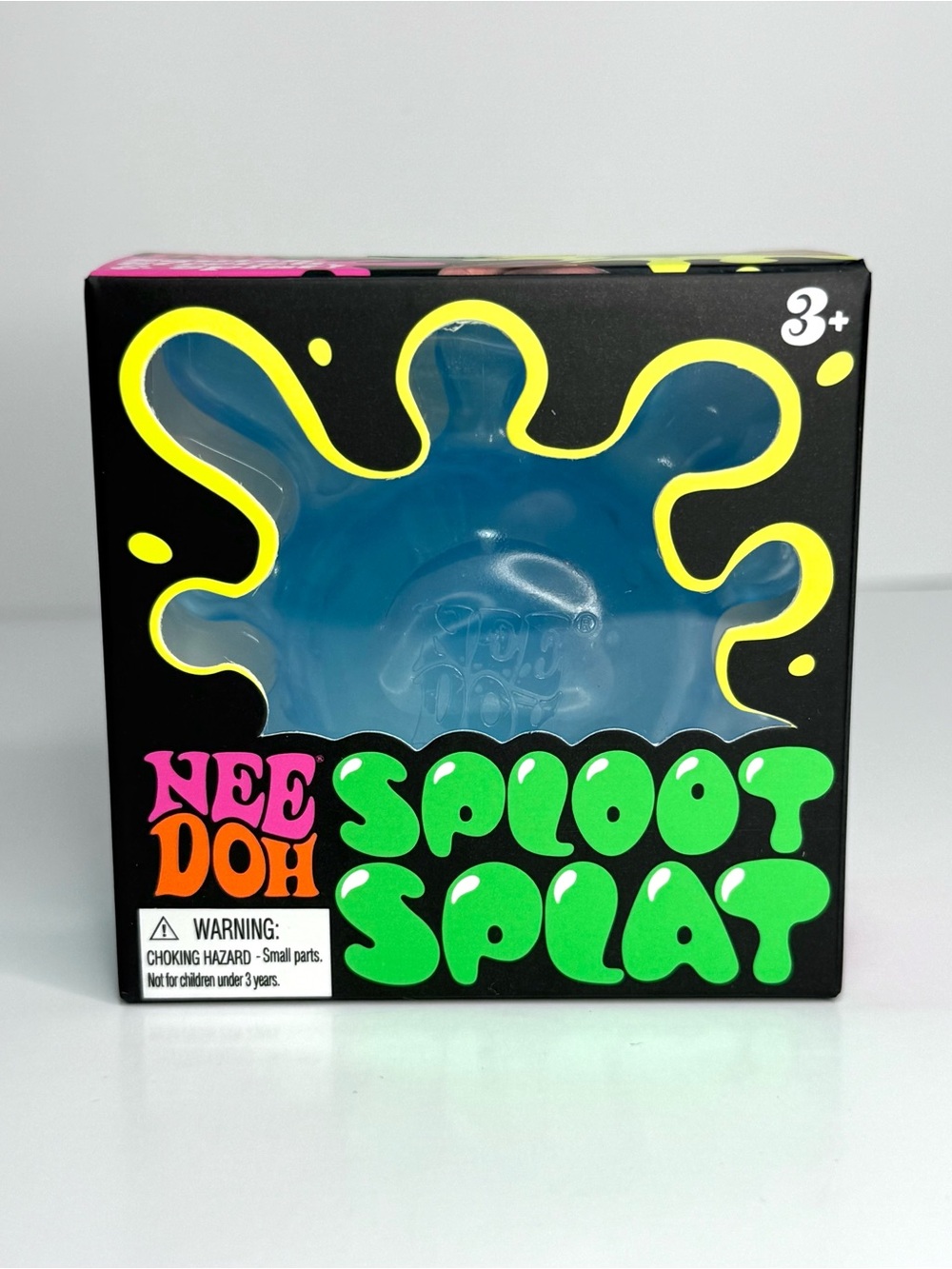 Blue NeeDoh Sploot Splat Fidget Sensory Squishy Toy